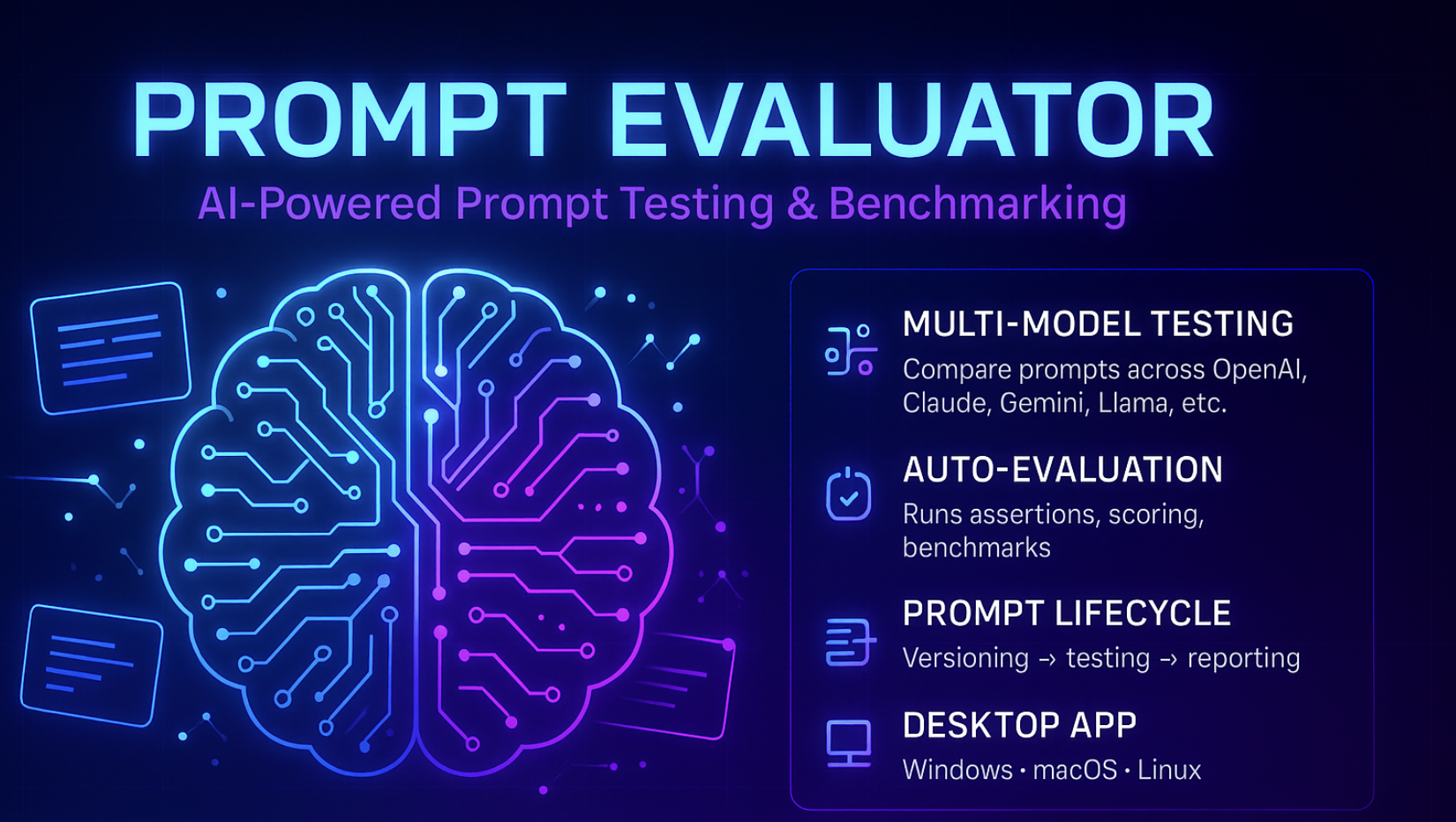 Prompt Evaluator Setup Guide Cover